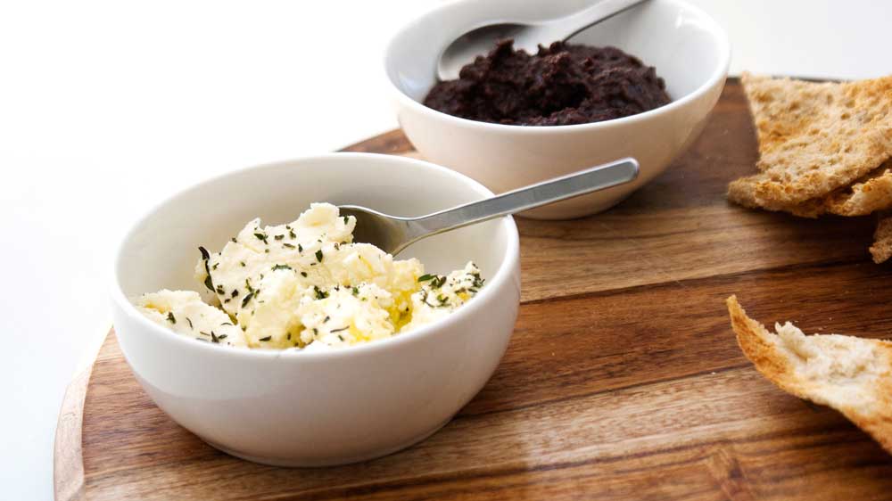 Marinated Feta Cheese - A creamy, flavourful way to enjoy this wonderful cheese.