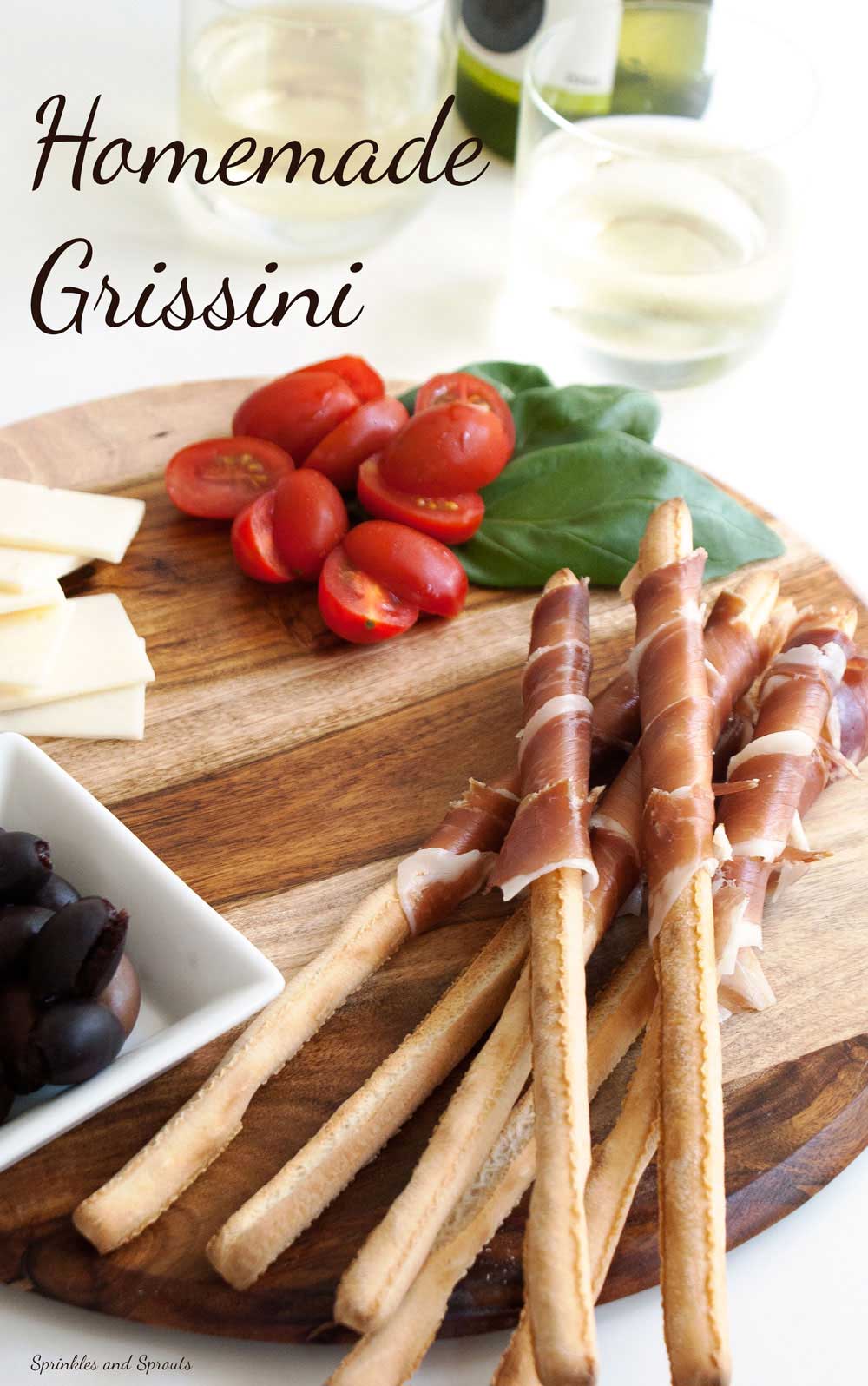 Homemade Grissini. Gnarly, crunchy breadsticks perfect for dipping. Wrap them in prosciutto for an elegant and easy entertaining idea.