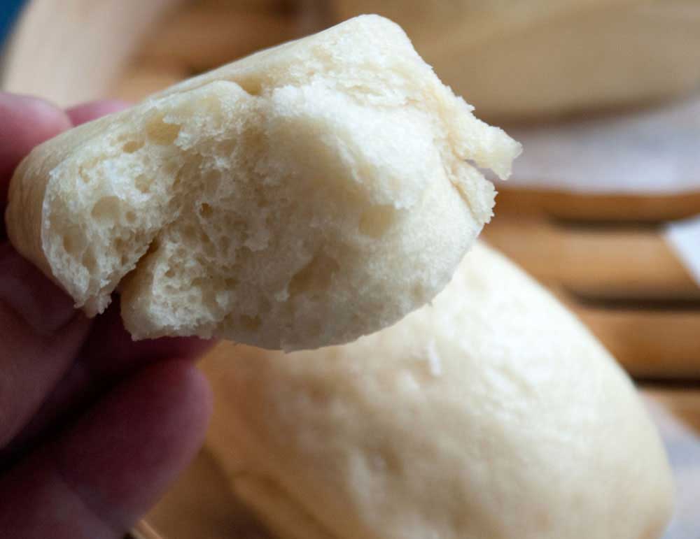 Mantou - Steamed Buns. These steamed soft and fluffy buns are perfect with noodle soups or any Chinese dish.