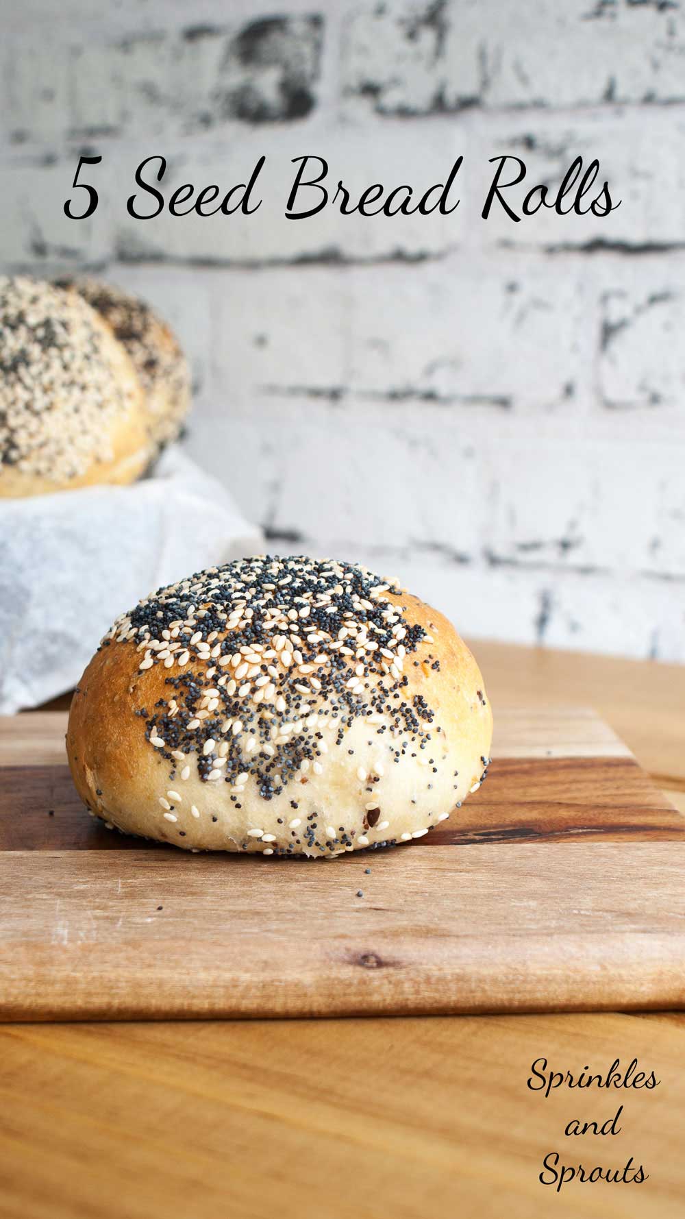5 Seed Bread Rolls