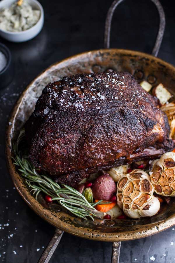 Coffee-Rubbed-Prime-Rib-Roast-with-Roasted-Garlic-Gorgonzola-Butter-5