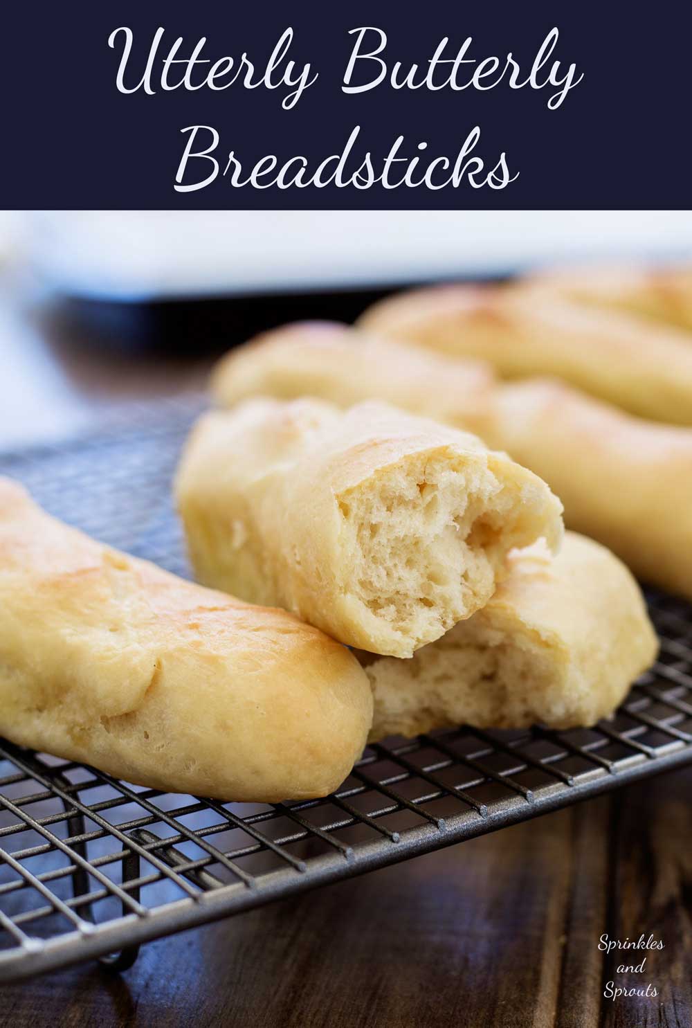 Soft, fluffy and buttery breadsticks. You'll be amazed how simple it is to have restaurant quality fresh bread at home with my secret but simple final step.