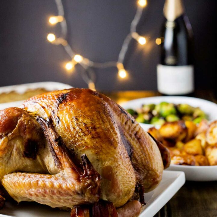 Slow Roasted Turkey Overnight Turkey Sprinkles and Sprouts