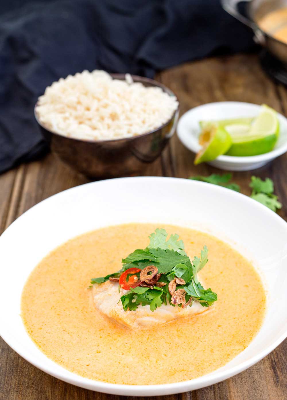 This Thai fish is so quick and so simple. It is packed full of flavour and will wow your family. Dinner on the table in under 15 minutes!!!! 