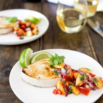 Firm meaty swordfish served with a fresh, fruity and slightly spicy salsa. This dish is the perfect dish for bring summer into Autumn or welcoming in the warmer weather of Spring. In fact it is perfect all year around!!!!