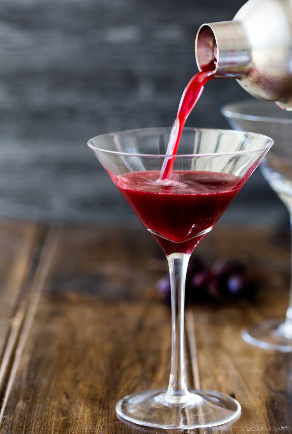 This cherrytini is the perfect fruity martini! It tastes like an adult version of cherry drop sweets. Packed with cherry flavour and pulling a great alcoholic punch. 