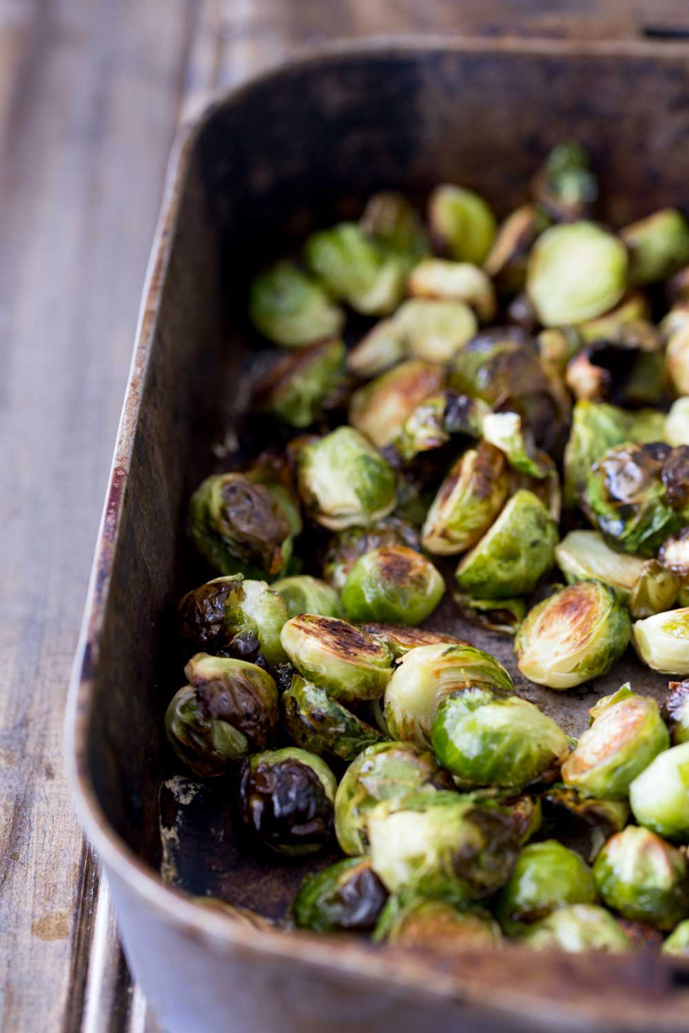 These roasted brussels sprouts are a revelation!!! Deliciously charred, with a fabulously sweet, sour, spicy and salty dressing. I can guarantee that these will be demolished!!!