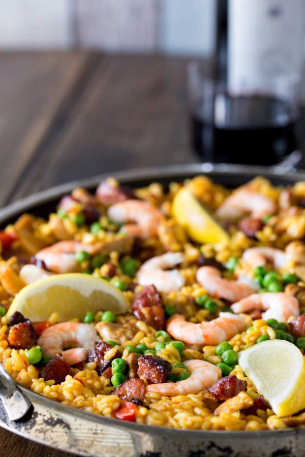 Easy Paella | Sprinkles and Sprouts