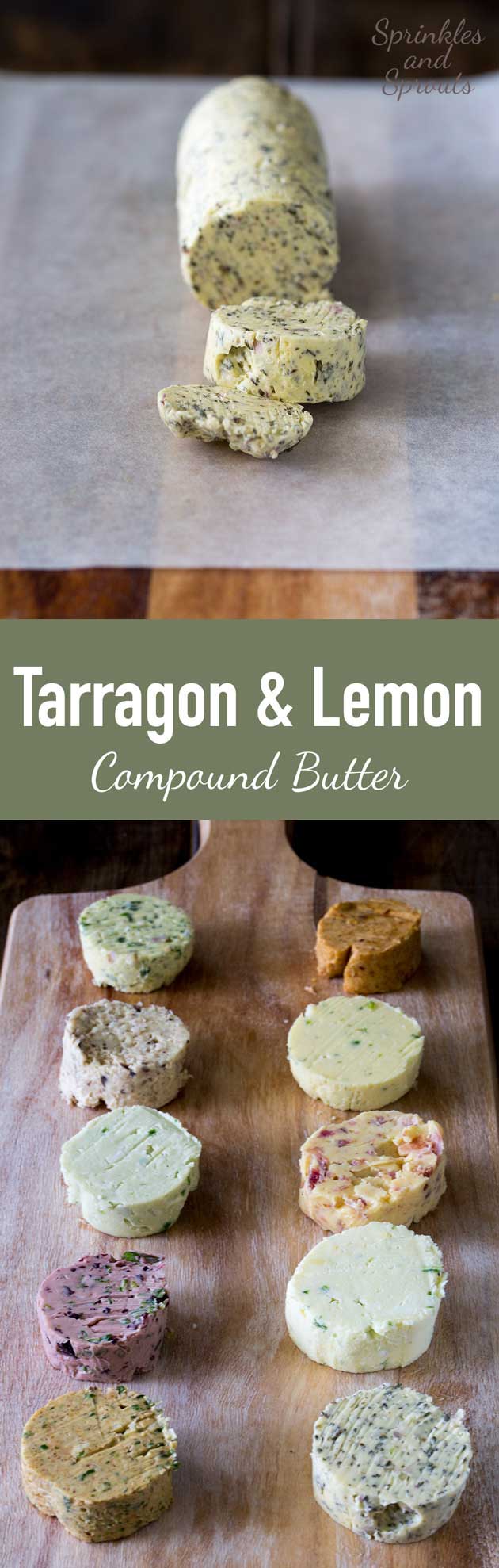 This Tarragon and Lemon Butter is beautifully light and fragrant. It adds a wonderful hint of anise to your meal.