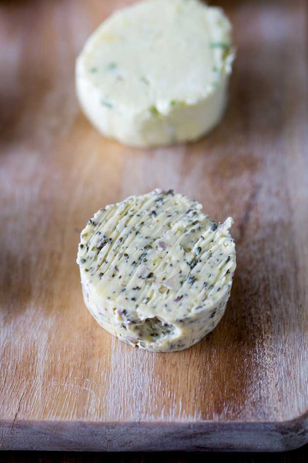 This Tarragon and Lemon Butter is beautifully light and fragrant. It adds a wonderful hint of anise to your meal.