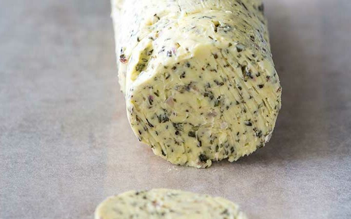 This Tarragon and Lemon Butter is beautifully light and fragrant. It adds a wonderful hint of anise to your meal.