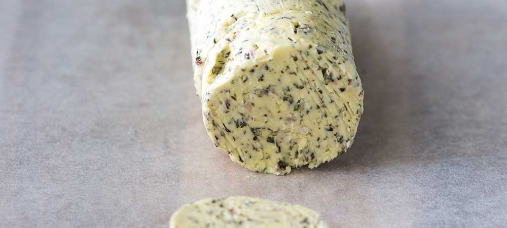 This Tarragon and Lemon Butter is beautifully light and fragrant. It adds a wonderful hint of anise to your meal.