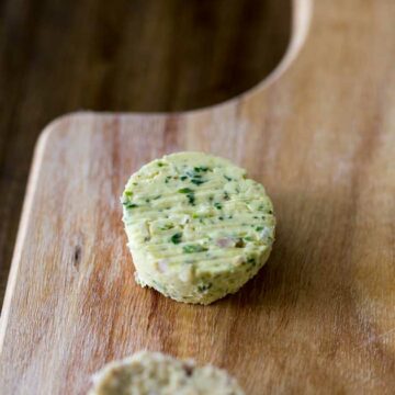 A wonderfully fresh and flavourful butter that is perfect for topping just about anything.