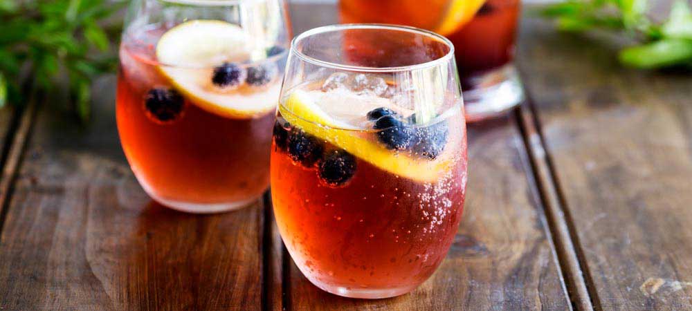 Lemon and Blueberry Punch