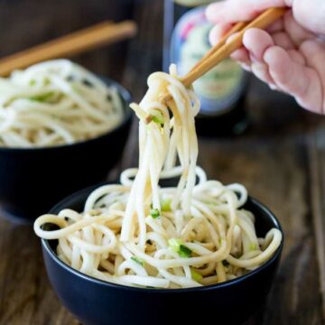 These scorched spring onion noodles are a super simple dish that is so quick to make and so packed with flavour that you will want to eat it every day!!! Don't let the short list of ingredients fool you. This one is a weekly staple!