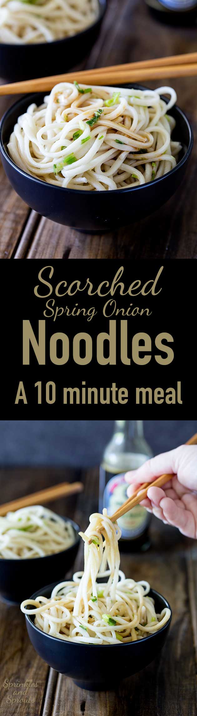 These scorched spring onion noodles are a super simple dish that is so quick to make and so packed with flavour that you will want to eat it every day!!! Don't let the short list of ingredients fool you. This one is a weekly staple!