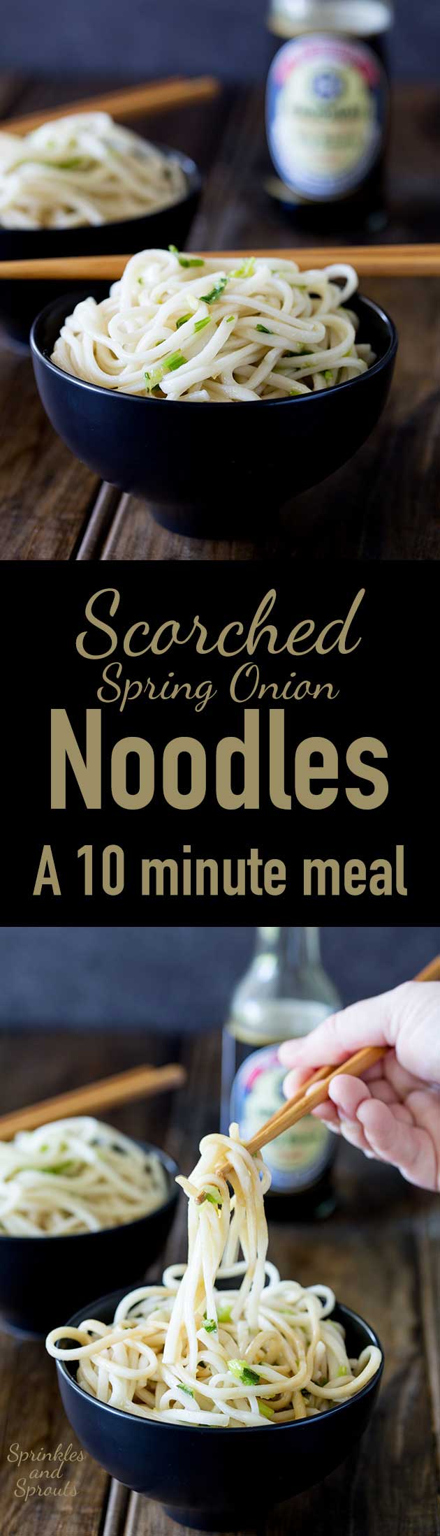 These scorched spring onion noodles are a super simple dish that is so quick to make and so packed with flavour that you will want to eat it every day!!! Don't let the short list of ingredients fool you. This one is a weekly staple!