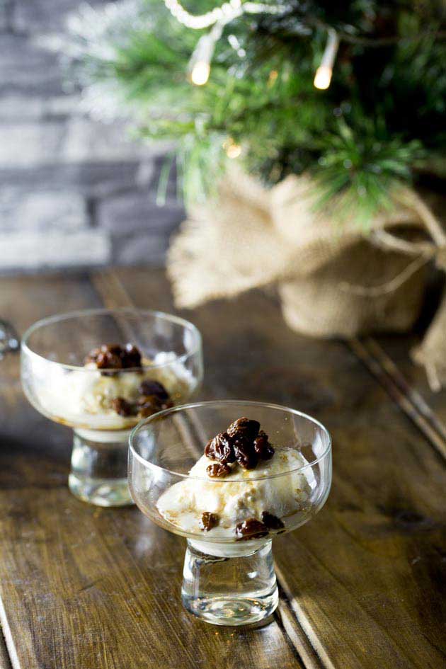 This is a super simple dessert, that can be pulled together almost instantly. Keep a tub of good quality ice cream in your freezer and you are seconds away from a delicious and rather elegant looking dessert.