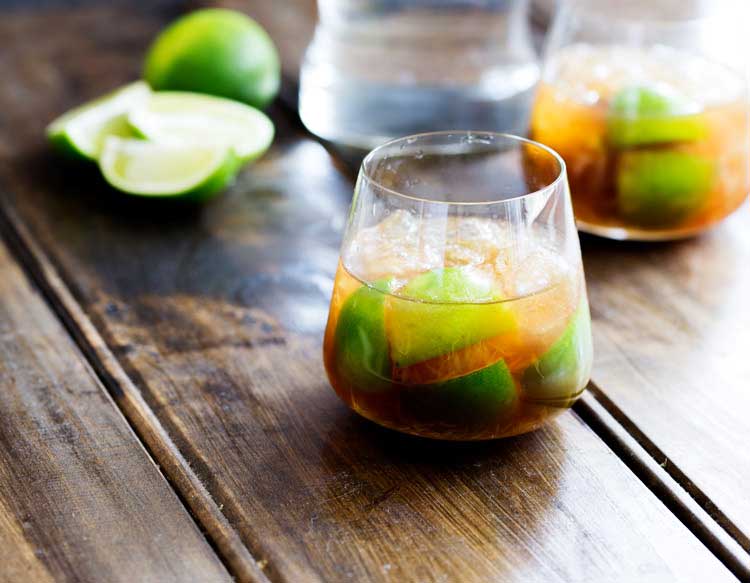A delicious and refreshing cocktail that is a little bit different. This Brown Sugar Caipirinha will go down a treat. Perfect for sipping this weekend. If you like mojito then you will love these Caipirinhas.