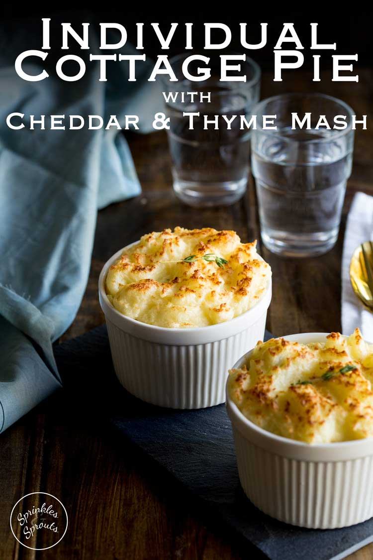 Cottage pie is such a comforting and delicious family meal. And this version is simple to prepare ahead and can be easily cooked from frozen! A sure family favourite! From https://www.sprinklesandsprouts.com