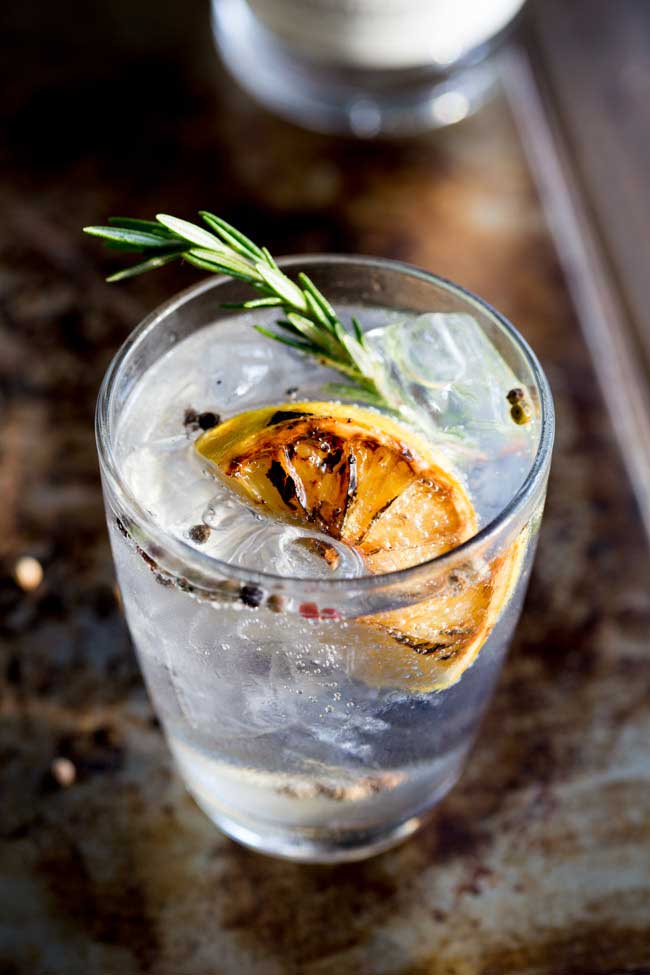 This Charred Lemon, Rosemary and Coriander Gin & Tonic is something special! The flavours are so perfectly balanced and it makes a very beautiful start to the evening/afternoon. Well to any occasion!!! Have one at lunch time I won't judge just pour me one too!!!