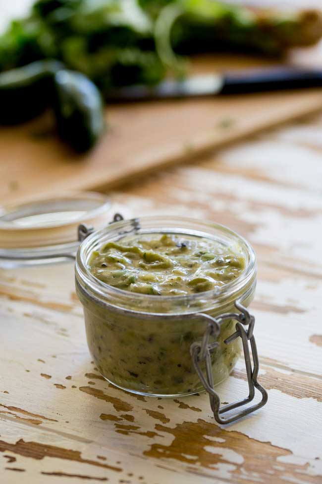 This mild Green Enchilada Sauce is made with roasted green chiles and a few easy to find herbs and spices. It is delicious, fresh and so simple to make that once you have tried it you will never reach for a can of sauce again. Get a batch made and enjoy the best green enchiladas this Cinco De Mayo.