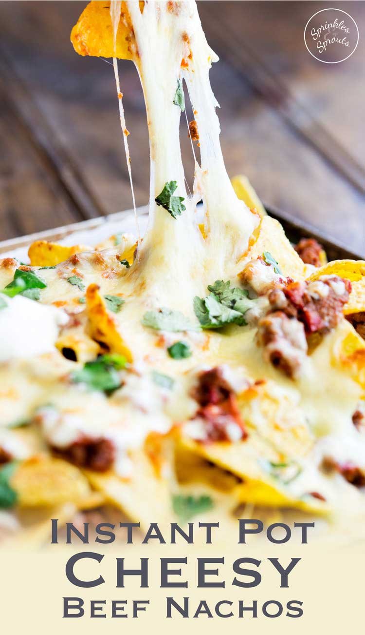 A fully loaded nacho is a wonderful thing. Crisp chips, flavour packed beef and stretchy cheese. Oh so good. But when you reach the bottom and you pick a chip with no cheese??? That is the worst! So I have a few simple steps to ensure you get the perfect combination of meat to cheese to chip! #Instantpot #pressurecooker