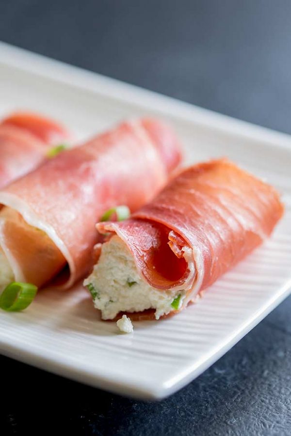 Prosciutto and Ricotta Hors d'oeuvres Sprinkles and Sprouts