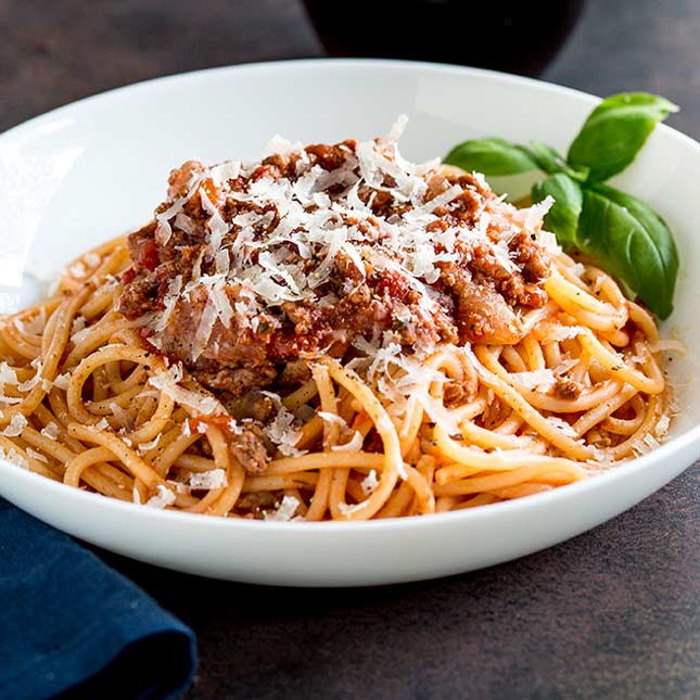 Authentic Spaghetti Bolognese - Sprinkles and Sprouts