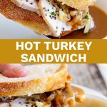 Pin Image: Turkey sandwich with text overlay