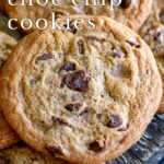 Pin Image: Subway choc chip cookies with text overlay