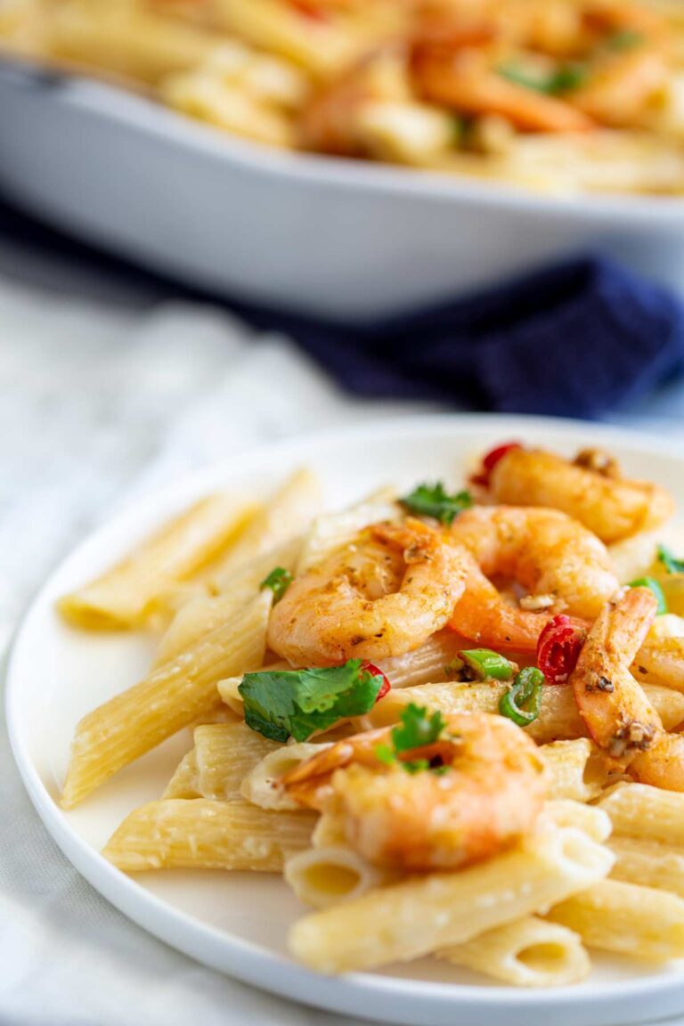 Cajun Shrimp Alfredo - Sprinkles and Sprouts