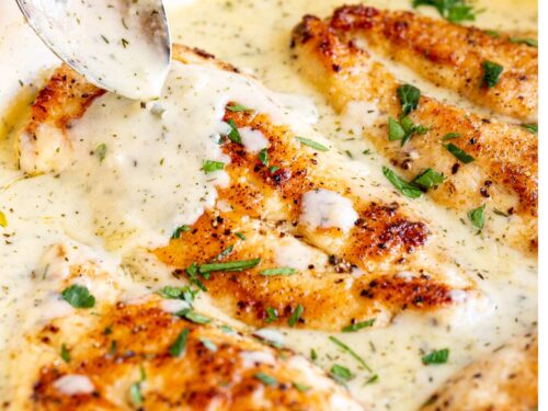 chicken breast with cream cheese and ranch dressing Creamy Ranch Chicken