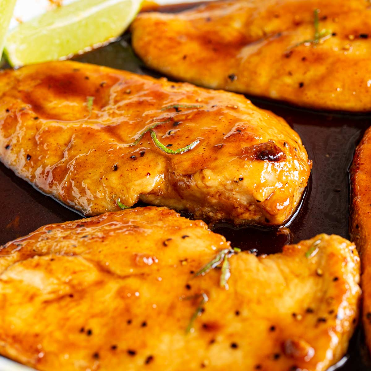 Honey Sriracha Chicken Breasts