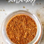 pin image: chicken taco seasoning with text overlaid