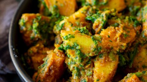 Saag Aloo
