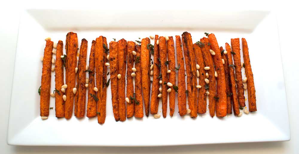 Moroccan Spiced Carrots. A sweet, earthy, spicy side dish. Or add them to a salad and make them the vegetarian hero. Delicious, healthy and totally yum!