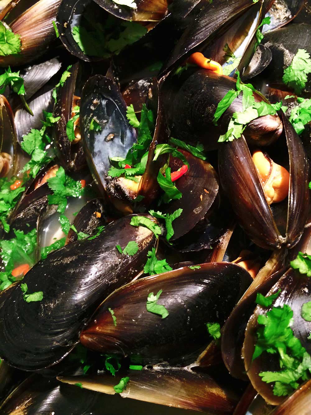Thai Inspired Mussels